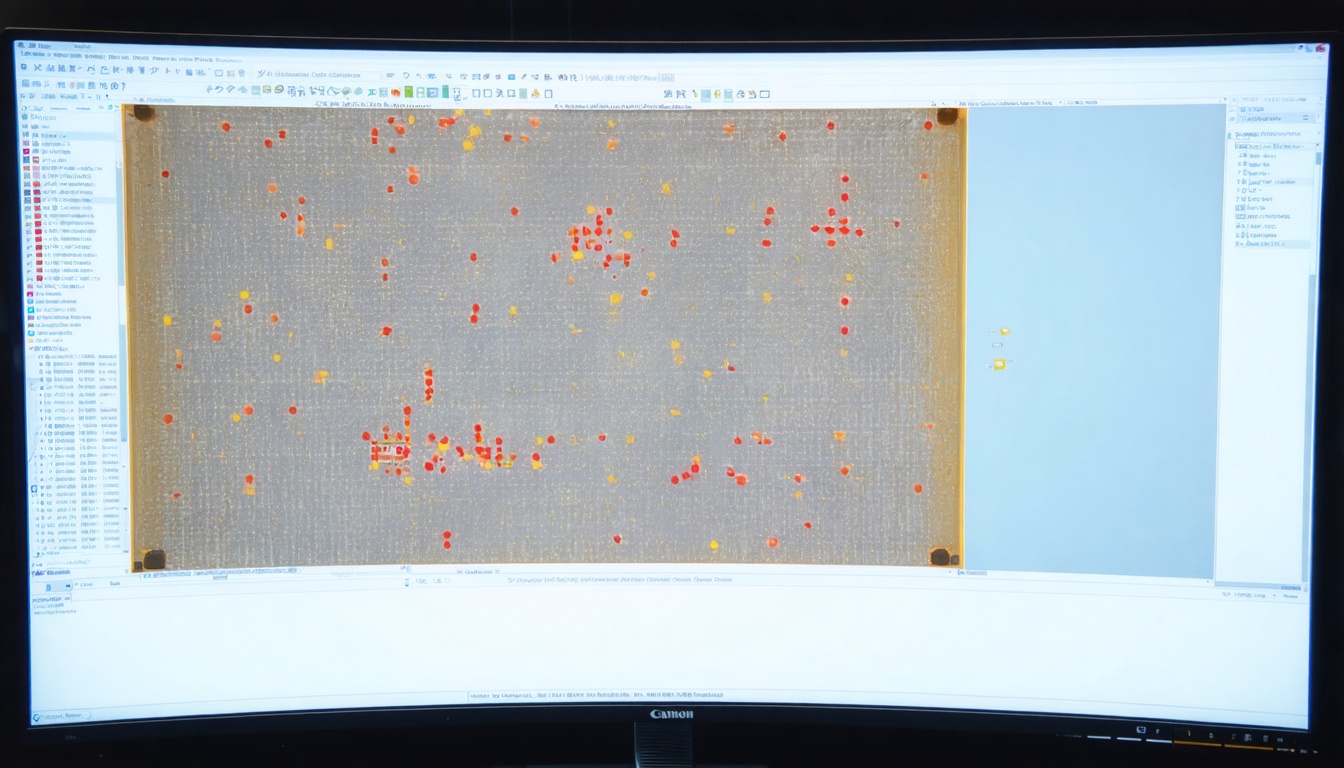 Wafer defect map overlay visualization